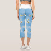 Leggings Capri Les Abeilles Dans Le Ciel (Verso)