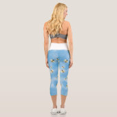 Leggings Capri Les Abeilles Dans Le Ciel (Verso)