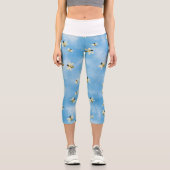 Leggings Capri Les Abeilles Dans Le Ciel (Recto)
