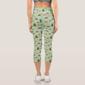 Leggings Capri Les champignons d'automne Capris (Verso)