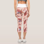 Leggings Capri Les champs de fleurs (Verso)