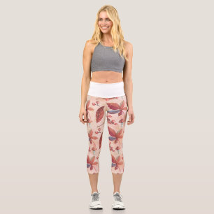Leggings Capri Les champs de fleurs