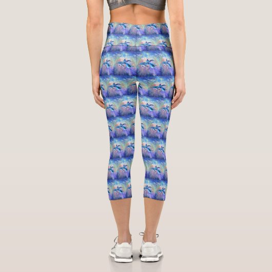 Leggings Capri Les dauphins (Verso)