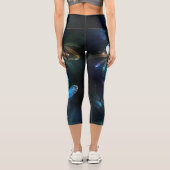 Leggings Capri Les libellules du lac (Verso)