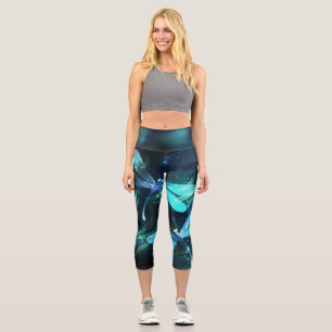 Leggings Capri Les libellules du lac