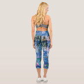 Leggings Capri Les nénuphars de Monet  (Verso)