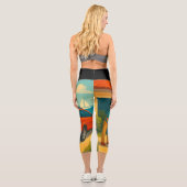 Leggings Capri Les vacances c'est (Verso)
