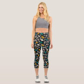 Leggings Capri Lettres amusantes (Recto)