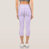 Leggings Capri Lilac En vichy (Verso)