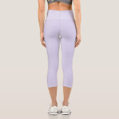 Leggings Capri Lilac High Waising Yoga Capris (Verso)