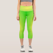 Leggings Capri Lime (Recto)
