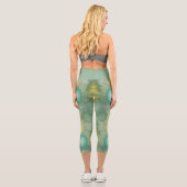 Leggings Capri Liseré Tie-dye (Verso)