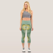 Leggings Capri Liseré Tie-dye (Recto)