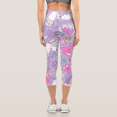 Leggings Capri Llama motif 1 (Verso)