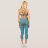 Leggings Capri L'œil égyptien (Verso)
