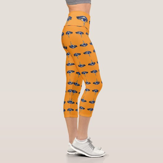 Leggings Capri L'œil égyptien (Droite)