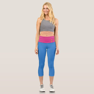 Leggings Capri logo Friendly Pickleball - PERSONNALISER LES COULE
