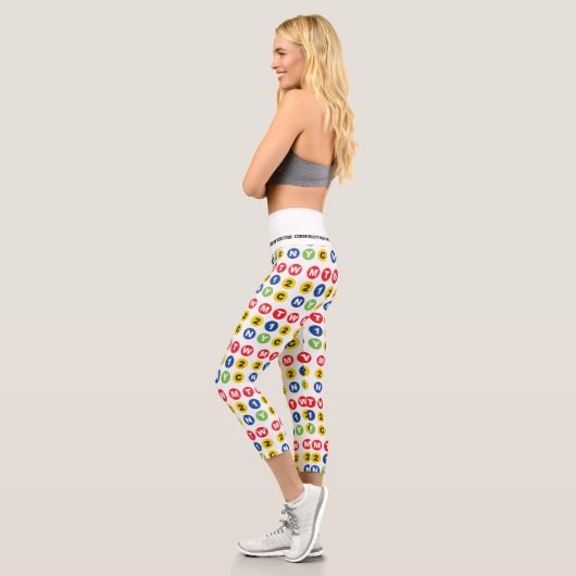 Leggings Capri Logo MTW (Gauche)