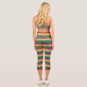 Leggings Capri Logo Rainbow Superman (Verso)