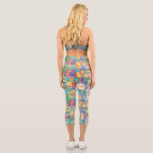 Leggings Capri LOONEY TUNES™ | Joyeuses fêtes Motif de Noël (Verso)