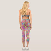 Leggings Capri Love Is Love Fierté  (Verso)