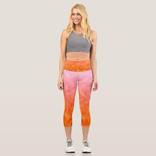 Leggings Capri Lueur de Citrine (Recto)