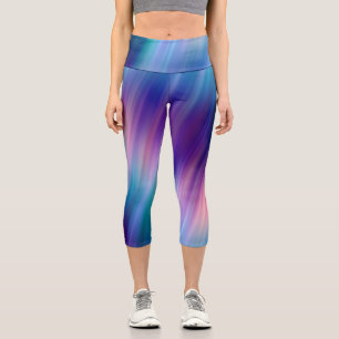Leggings Capri lumière étoilée mêlée jeweltone : 