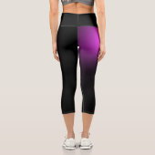 Leggings Capri Lumières Twirl Purple Sunburst (Verso)