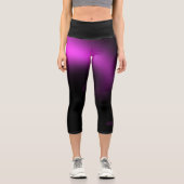 Leggings Capri Lumières Twirl Purple Sunburst (Recto)