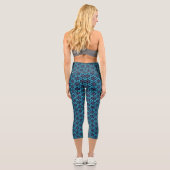 Leggings Capri Luminosité fractale (Verso)