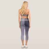 Leggings Capri Lune gris foncé, effet ombre (Verso)