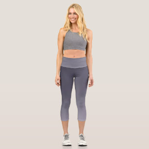 Leggings Capri Lune gris foncé, effet ombre