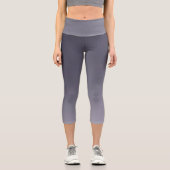 Leggings Capri Lune gris foncé, effet ombre (Recto)
