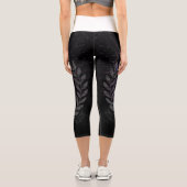 Leggings Capri Lux Lyon pour fille lv (Verso)