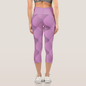 Leggings Capri Luxe doux violet (Verso)