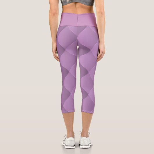 Leggings Capri Luxe doux violet (Verso)