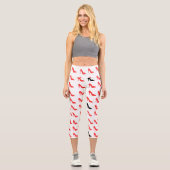 Leggings Capri Ma chaussure rouge (Recto)