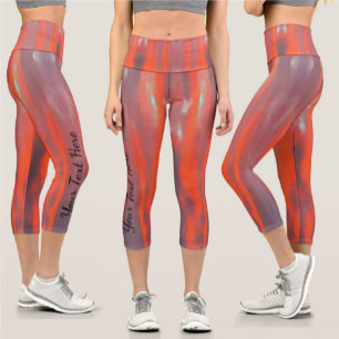 Leggings Capri Magnifique Puerto Vallarta Sunset Sky 1490