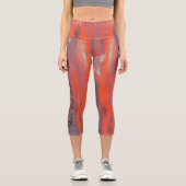 Leggings Capri Magnifique Puerto Vallarta Sunset Sky 1490 (Recto)