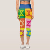 Leggings Capri Maguen David Pop ARt (Verso)