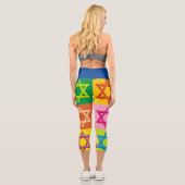 Leggings Capri Maguen David Pop ARt (Verso)