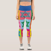 Leggings Capri Maguen David Pop ARt (Recto)
