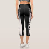 Leggings Capri Maison hantée Halloween (Verso)