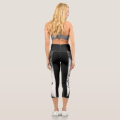 Leggings Capri Maison hantée Halloween (Verso)