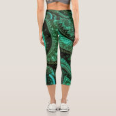 Leggings Capri Malachite fractale1 (Verso)