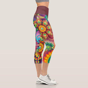 Leggings Capri Mandala 