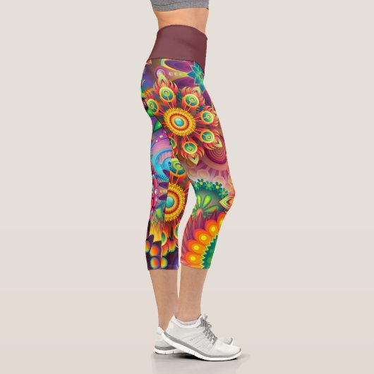 Leggings Capri Mandala  (Droite)