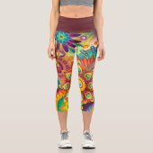 Leggings Capri Mandala  (Recto)