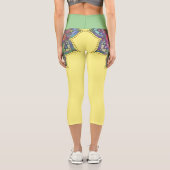 Leggings Capri Mandala Inde Style 1 (Verso)