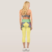 Leggings Capri Mandala Inde Style 1 (Verso)